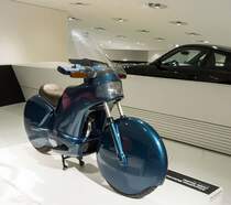 Porsche Motorrad Konzept, am 30.11.2012 im Porsche Museum.