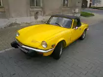 Triumph Spitfire 1500. In Nov Straec am 2013:09:25