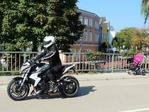 Herbstausfahrt mit dem HONDA-Motorrad; 130828