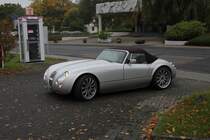 Ein seltener Wiesmann Roadster fuhr mir am 11.10.2013 in Hhr Grenzhausen ber 
den Weg.
