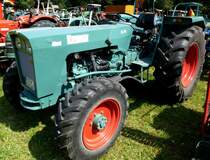Kramer KL714 Allrad, luftgekhlter 4-Zyl.Diesel von Deutz, 3768ccm und 64PS, wurde von 1970-73 gebaut, Tennenbronner Oldtimertreffen, Juli 2013