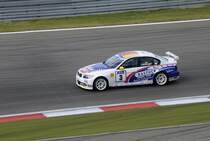 Mitzieher beim Procar-rennen whrend des  ADAC GT Masters Weekend Nrburgring am 13.Aug.2013
Liqui Moly Team Engstler / J.Leidinger(DEU) auf BMW 320si E90
