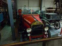 Magirus Autospritze/Löschfahrzeug. Foto: Deutsches Feuerwehr-Museum Fulda am 24.11.2012