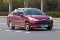 Peugeot 307 Stufenheck in Shouguang, 6.11.11 