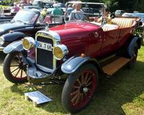 Willys Overland, Baujahr 1925, 1800ccm und 14PS, Tennenbronner Oldtimertreffen, Juli 2013