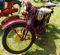 Standard CT500, Baujahr 1929, die Firma in Ludwigsburg wurde 1926 gegrndet, Tennenbronner Oldtimertreffen, Juli 2013