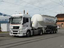 MAN Sattelschlepper in Bex am 16.10.2013