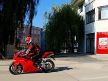 Ducati-1098, bei einer Sonntagsausfahrt; 130928