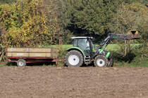 Deutz Schlepper gesehen am 19.10.2013