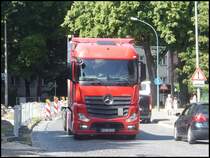 Mercedes Actros in Stralsund am 23.07.2013