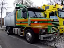 SCANIA 142 V8; hat seine Verwendung als Schaustellerfahrzeug; 130407