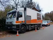 IVECO EuroTech-Cursor, mit Aufbau f�r ein Aggregat, welches schon von weitem durch den starken L�rmpegel h�rbar war; 131029
