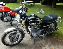 Yamaha OHC650, 654ccm und 50PS, Baujahre von 1968-85, Traktorentreffen Reiningen/Elsa�, Aug.2013
