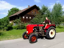 SCHLÜTER AS261E; 26PS; Bj.1959 am Weg nach Münsteuer; 130811