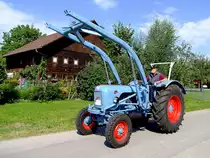 EICHER ED-Mammut; 45PS; 4247ccm; Baujahr1960, am Weg zum Oldtimertreffen Münsteuer; 130811