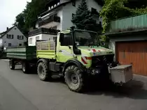 Unimog U1600 steht am 02.09.11 in Neckargemünd 