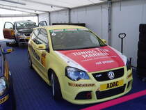 VW Polo R steht am 16.08.09 auf den Nürburgring 