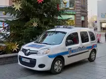 Renault Kangoo der Franz�sichen Stadtpolizei gesehen in Mulhouse am 10.12.2013.