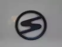 Sachsenring, Logo auf der K�hlerhaube des  Trabant , Dez.2013