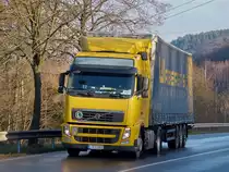 Volvo FH Sattelzug, gesehen am 20.122.2013.