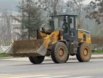 Radlader SEM ZL30E-I (auf Caterpillar-Lizenz) in Shouguang, 27.11.11