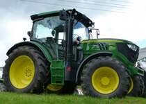 John Deere 6105R, Allradschlepper mit 125PS, Bulldogtreffen Bruckerhof, Juni 2013