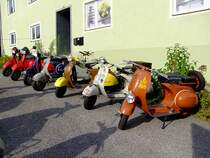 VESPA, 7 Stück auf einem Streich; 130908