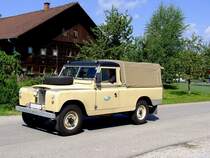 LAND-ROVER Serie-II, am Weg zur Oldtimerveranstaltung Münsteuer; 130811