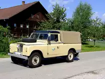 LAND-ROVER Serie-II, am Weg zur Oldtimerveranstaltung Münsteuer; 130811