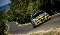 Mitsubishi Lancer EVO, aufgenommen auf dem Rallye Sprint am 22.09.2013.