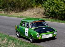 Skoda S100, gesehen auf dem Rallye Sprint am 22.09.2013.