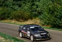 Mitsubishi Lancer EVO, gesehen auf dem Rallye Sprint am 22.09.2013.