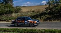 BMW 3 (E30), fotografiert auf dem Rallye Sprint am 22.09.2013.
