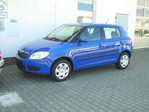 Dies ist der  neue  Skoda Fabia. Diesen hab ich am 19.05.07 vor dem Skodaautohaus in meiner Heimatstadt gesichtet.  