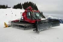 Pistenbully im Einsatz im Skigebiet Kitzbühel, 29.2.12
