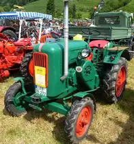 Allgaier A22, Ackerschlepper mit 22PS, Baujahr 1953, Glottert�ler Schleppertreffen, Juli 2013