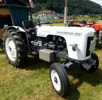 David Brown 850, englischer Ackerschlepper mit 4-Zyl.Diesel, 2523ccm und 35PS, Baujahr 1964, Glottert�ler Schleppertreffen, Juli 2013