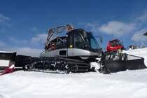Leitwolf-Pistenraupe im Skigebiet Hohe Salve, 27.2.12
