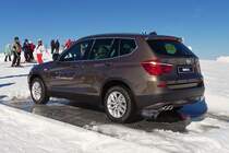BMW X3 oberhalb Saalbach, 1.3.12