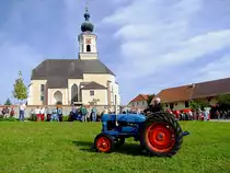 FORDSON-MAJOR; 3610ccm; 52PS; Produktionzeitraum 1958÷67, findet sich in Rottenbach zur Oldtimerveransaltung ein; 130908