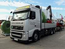 VOLVO FH500, beim Abtransport von Ausstellungsstücken nach der Rieder Landwirtschaftsmesse; 130909