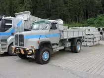 Ein Saurer D 250 bei Aarau in der Schweiz am 15/09/2013.