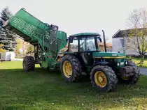 JD-2850 mit Rübenroder STOLL-V202; 131019