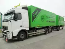 Volvo FH 420 Wechselbrücken-Fzg. am 19.01.2014 in Berlin-Charlottenburg