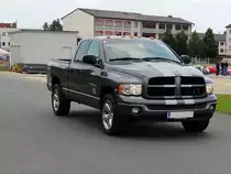 DODGE RAM1500 trifft zum 4.US-CAR Treffen in Ried ein;130706