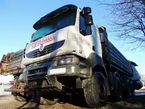 RENAULT-450 Trio; anlässlich der Feiertagspause am Rieder Messegelände; 140106