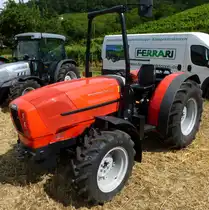 Same Frutteto 3ED, Schmalspurschlepper mit Allradantrieb aus Italien, 3-Zyl.Turbo-Diesel mit 3000ccm und 62PS, Glottert�ler Schleppertreffen, Juli 2013