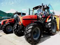 SAME FORTIS-160; Leistung rd.160PS; Drehmoment max.672Nm; (im Hintergrund VIRTUS-100) anlässlich der Rieder Landwirtschaftsmesse; 130904