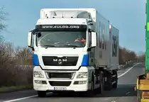 MAN Hängerzug  EULOG  bei Euskirchen - 30.12.2013