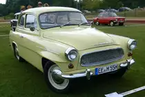 Skoda Octavia aus den sechziger Jahren, wunderbar erhalten, zu sehen bei der ersten Oldtimer-Rallye in Doberlug-Kirchhain am 28.07.2013